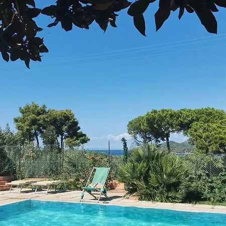 Villalara Piscina, Vista Mare Con Agevolazione Traghetti * Portoferraio