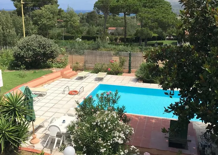 Апартаменты Villalara Piscina, Vista Mare Con Agevolazione Traghetti Портоферрайо