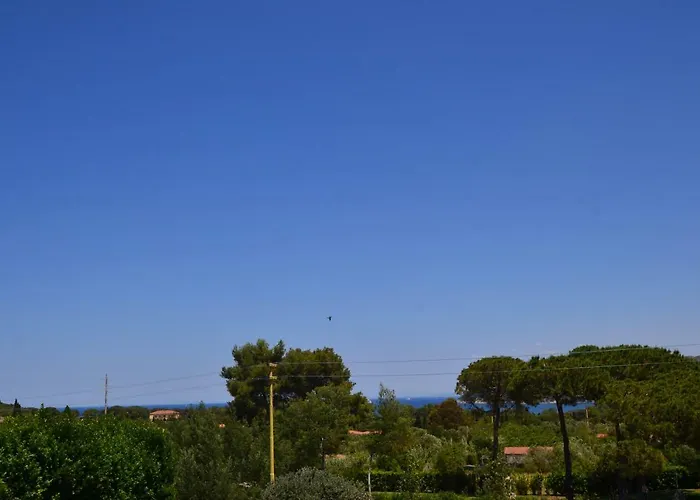 Villalara Piscina, Vista Mare Con Agevolazione Traghetti Портоферрайо