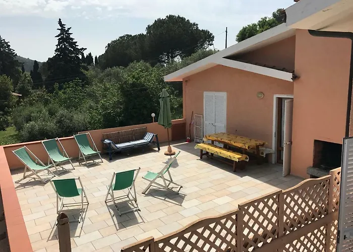 Villalara Piscina, Vista Mare Con Agevolazione Traghetti * Портоферрайо